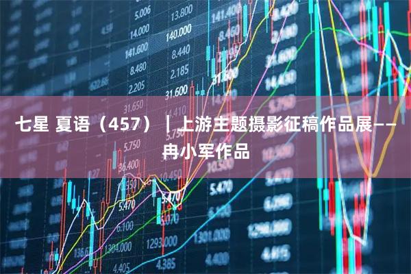 七星 夏语（457）｜上游主题摄影征稿作品展——冉小军作品